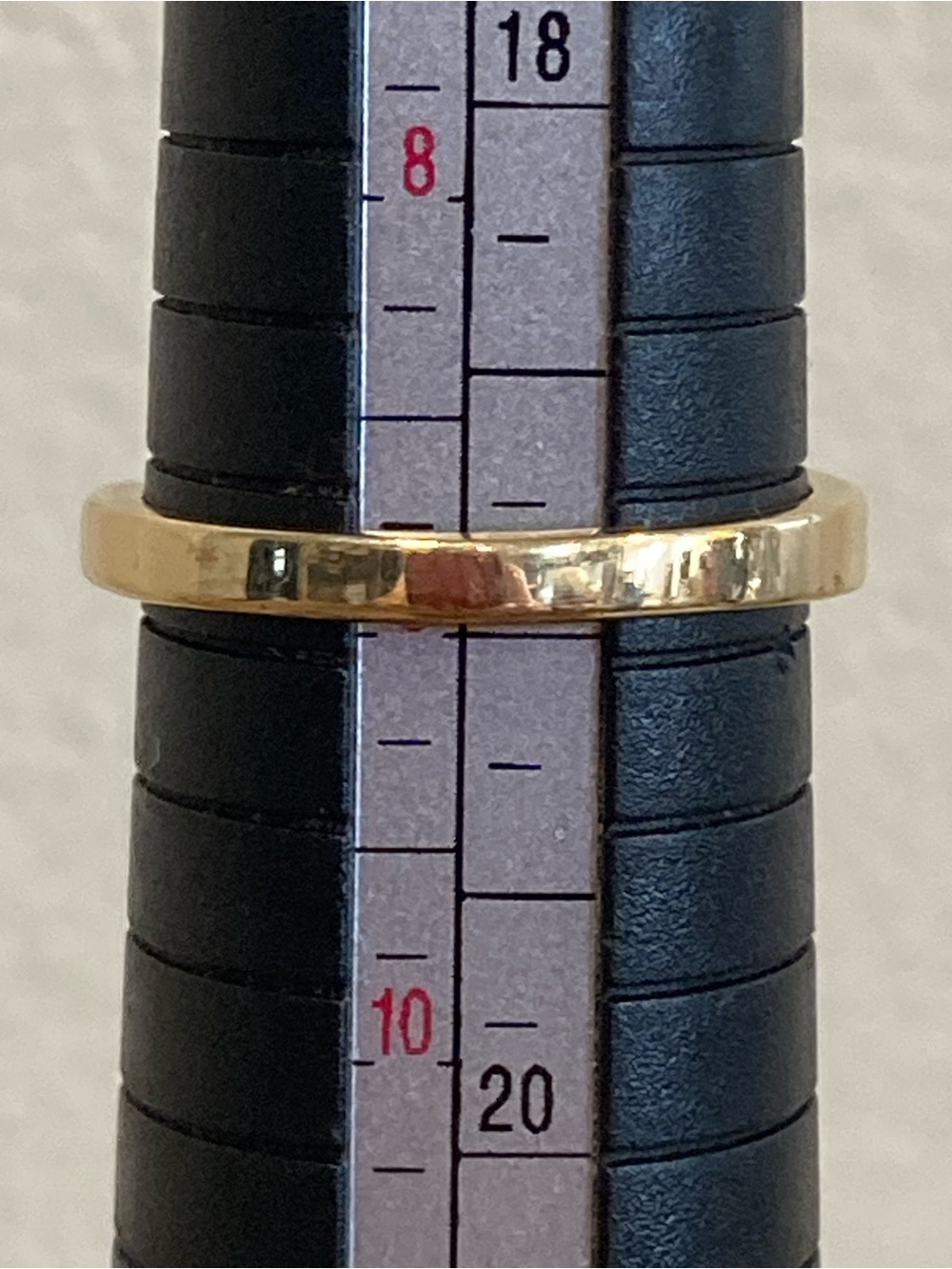 Gold Tone Heart-Center Ring Costume Jewelry Size 9 - Picture 9 of 17